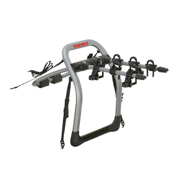 Yakima HalfBack 3 Bike Capacity Trunk Bike Strap Rack with ZipStrips